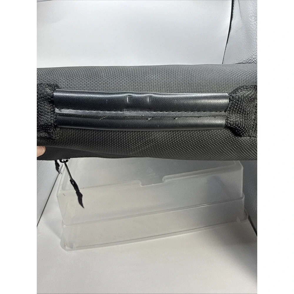 Sony PlayStation PS1 Travel Bag Carrying Case Padded Shoulder Strap Black Nylon